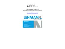 Tablet Screenshot of alfredlehmann.nl
